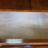 Art deco dining room sideboard in briar with upstand, 1940s