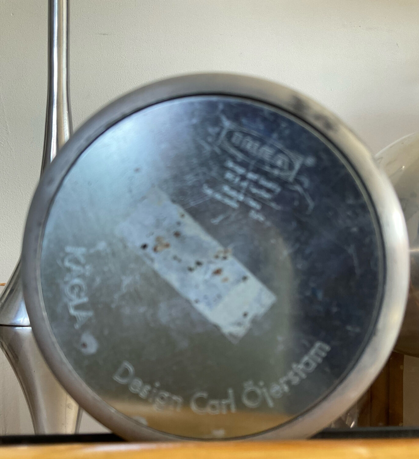 Set of 5 vintage IKEA aluminum candle holders