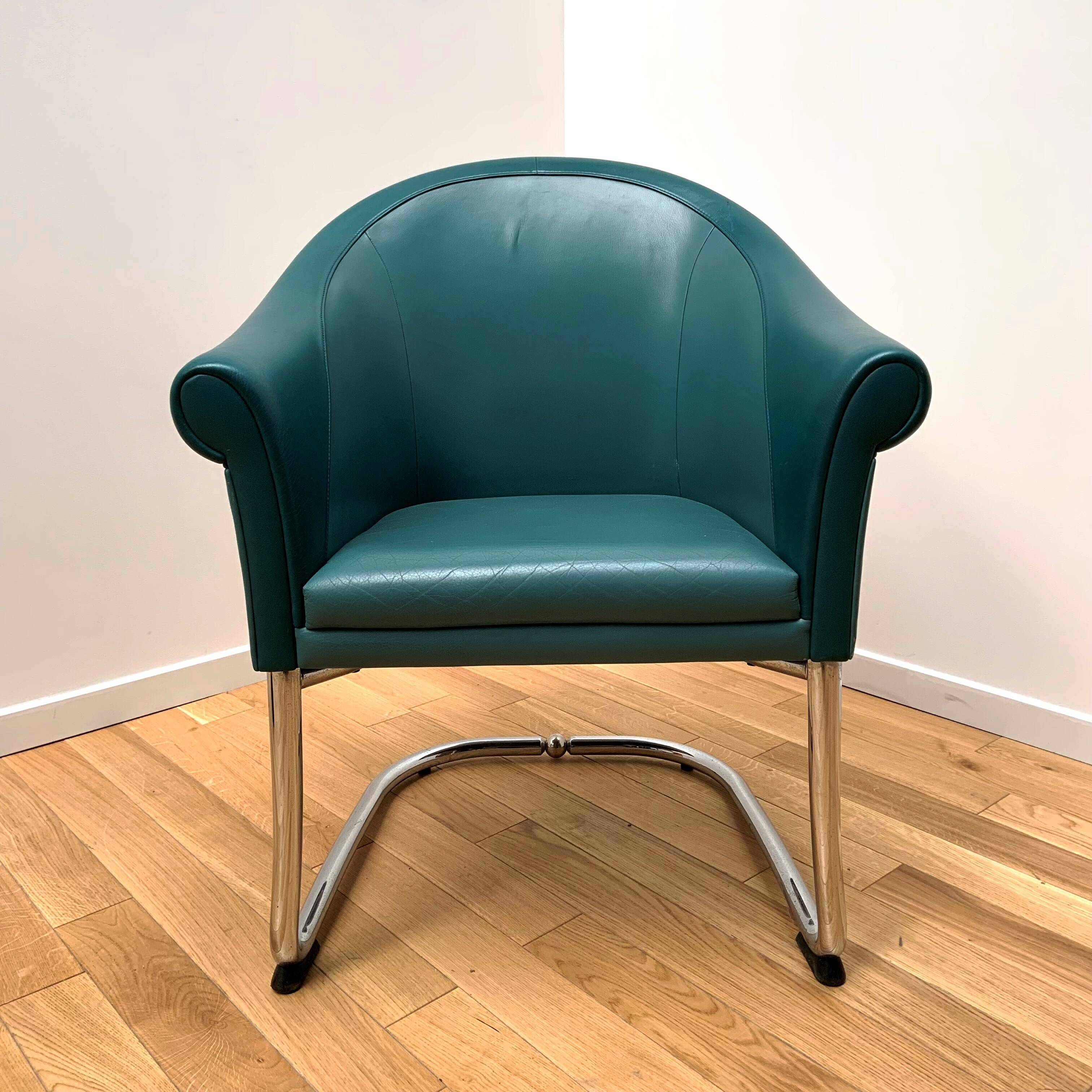 Slitta Slinan armchairs, Poltrona Frau