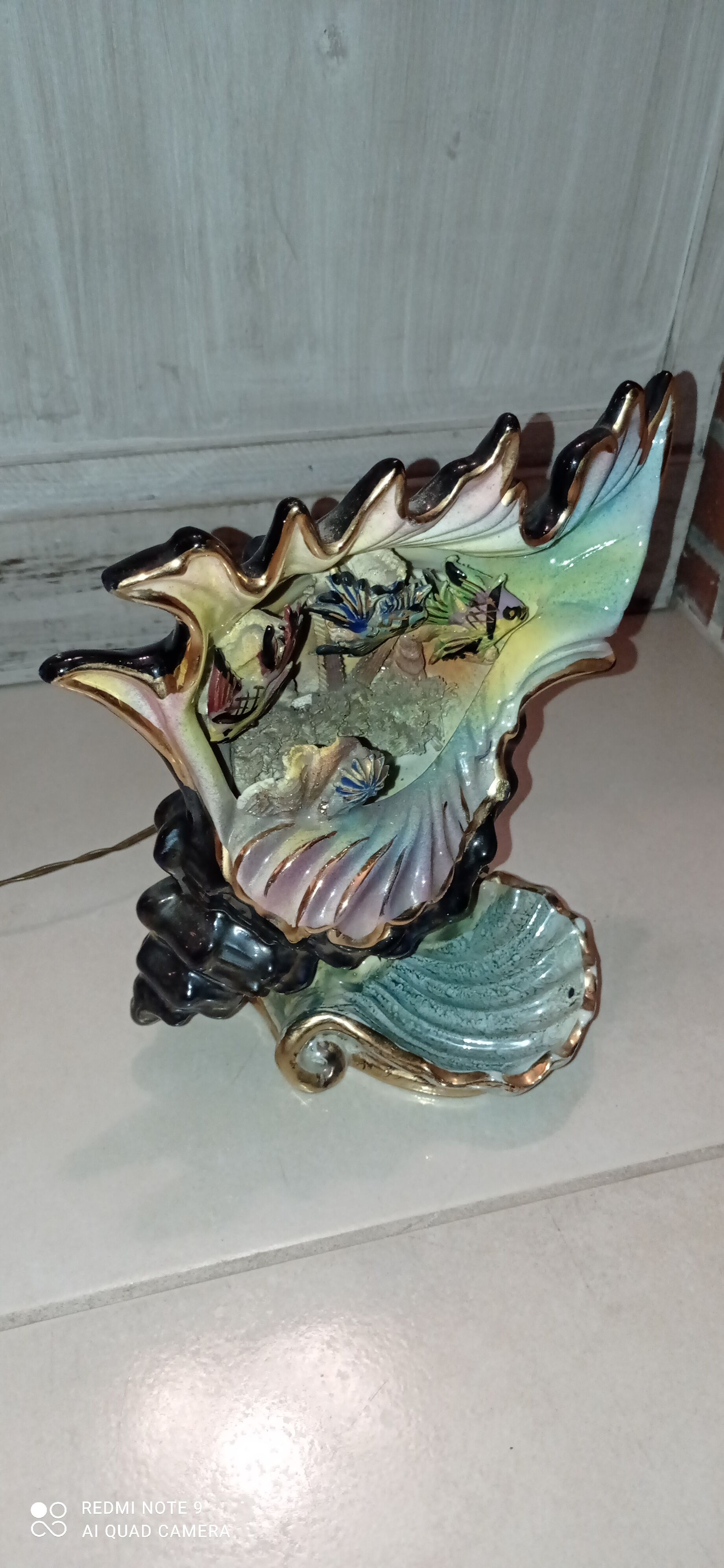 Lampe coquillage