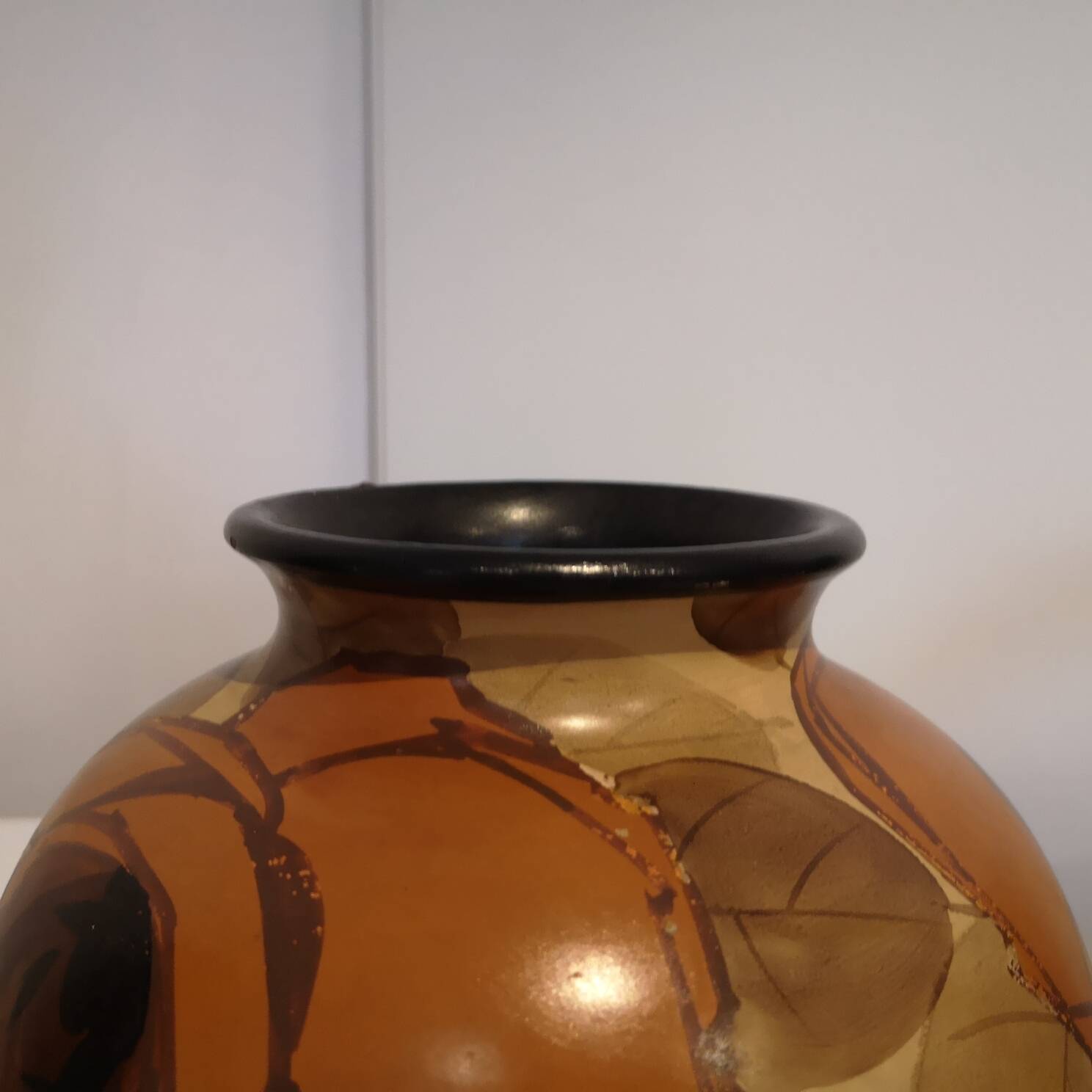 Ceramic vase louis giraud vallauris art deco 1940 biot