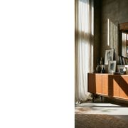 Vintage Mid-Century Scandinavian Modern Classic Teak High Sideboard