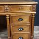 Office Napoleon III era in solid walnut