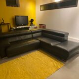 Leather sofa