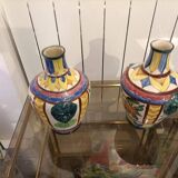 Pair of Vallauris style vases