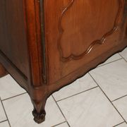 Louis XV oak and cherry wood sideboard