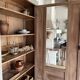 Art Deco glass cabinet