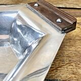 Bannette basket bread basket Art Deco silver metal Rosewood Christofle Alfenide