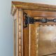 Carved oak display case, Neo-Renaissance style, 20th century