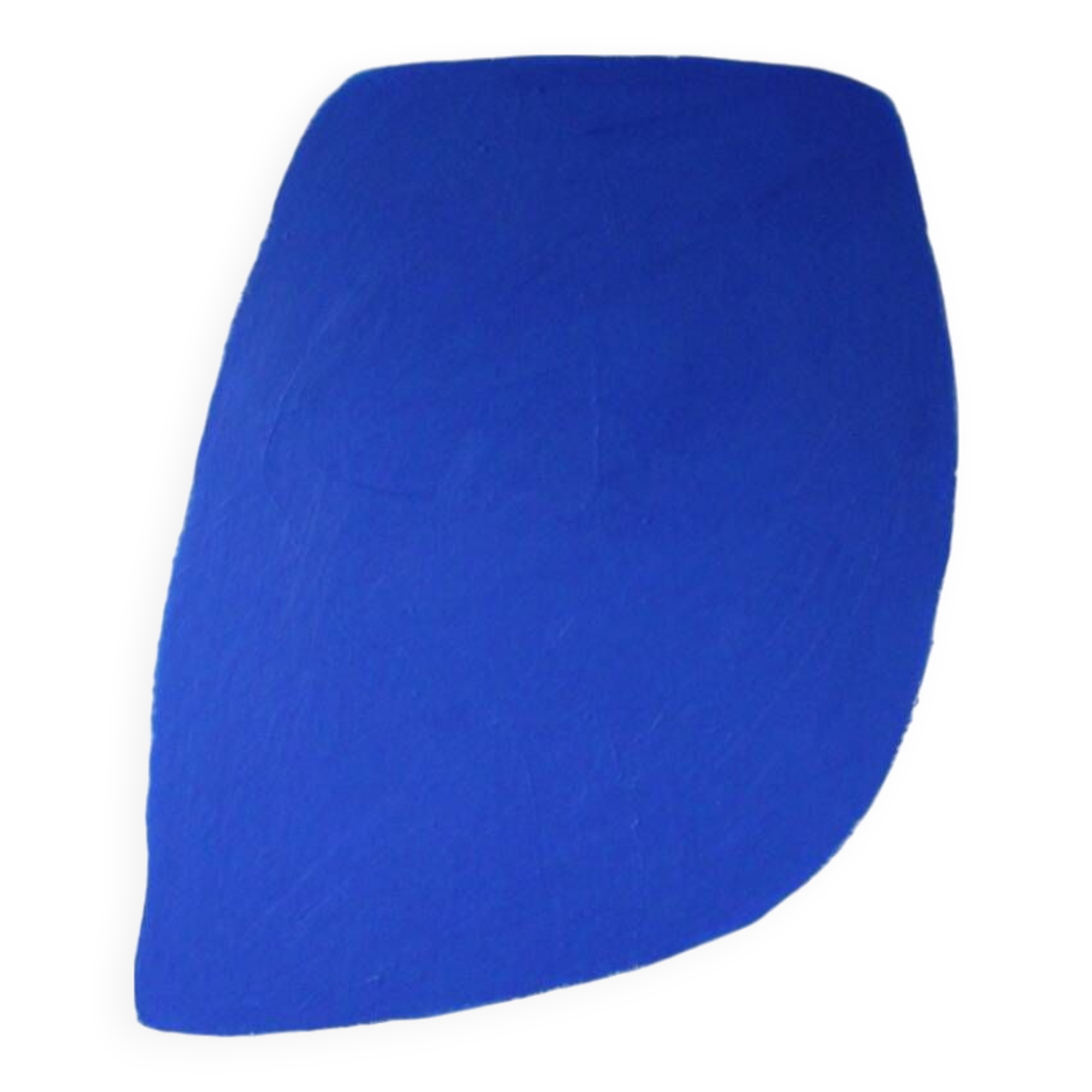 Large blue painting "Not a circle" 100x73 cm