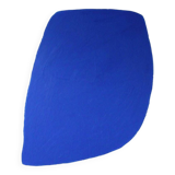 Large blue painting "Not a circle" 100x73 cm