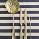 Swedish Fruit Cutlery Set with Sprinkling Spoon (21 Pieces)