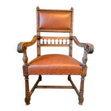 20th century oak armchair