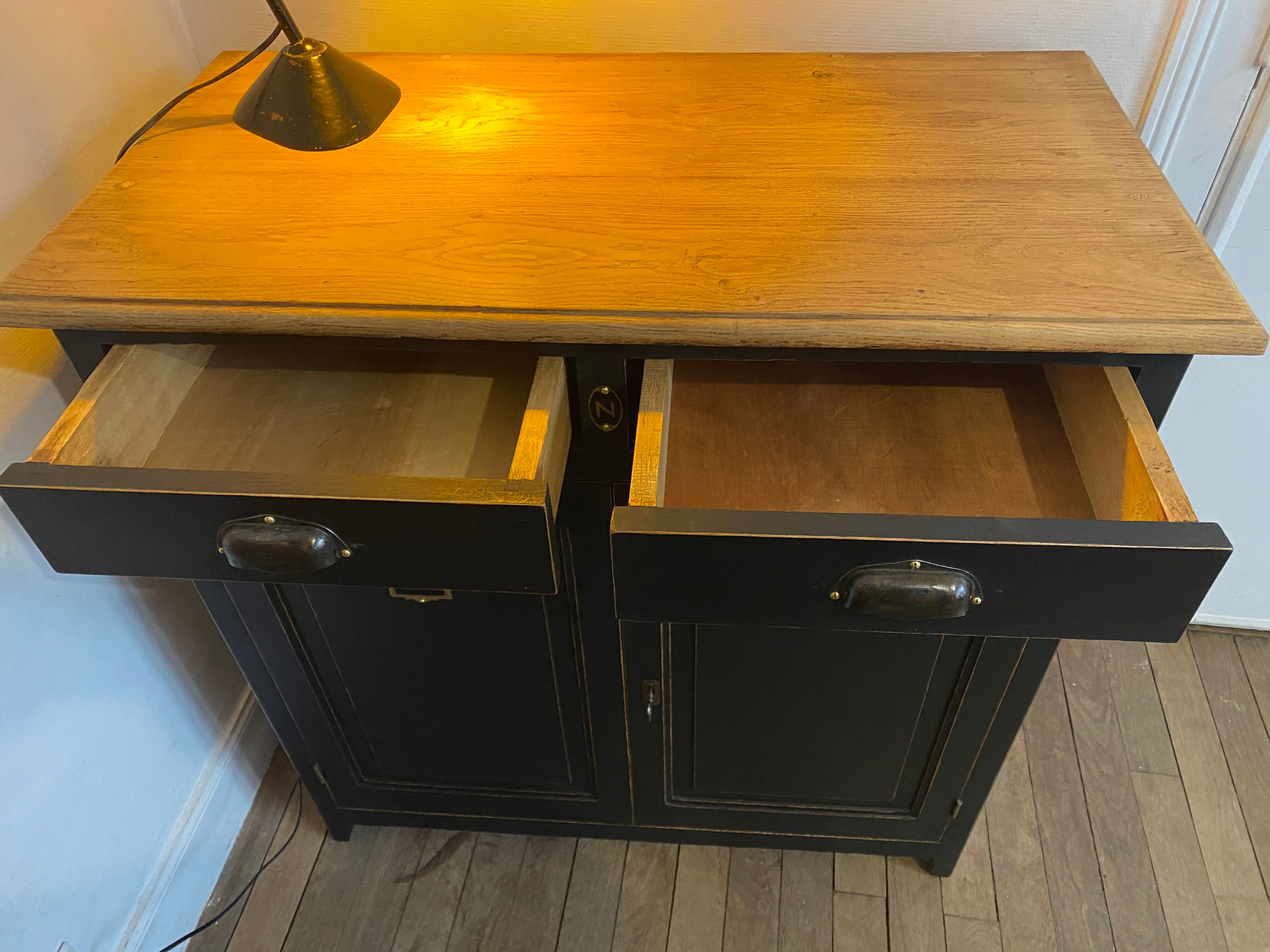 Buffet parisien en chêne