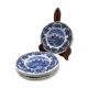 Dessert plates in English porcelain
