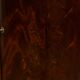 Rare Somno with two doors in Burl Mahogany, Empire period – Early 19th century