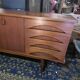 Scandinavian teak sideboard from the 1960s.