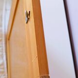 Rectangular mirror in solid pine
