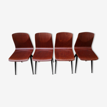 Set of 4 chairs Galvanitas s19
