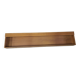 Extra long floating teak wall shelf / sideboard with lights, Denmark 1960s