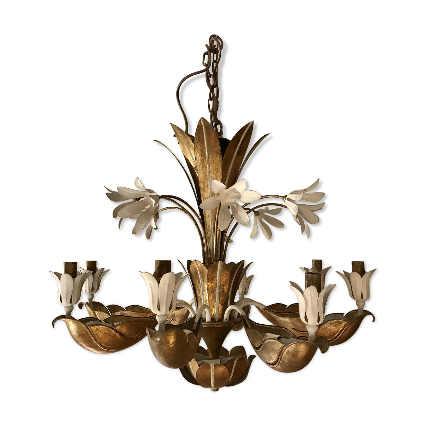 Chandelier plant stylization House rings