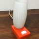 Seventies orange lamp