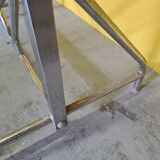 Vintage Dutch Industrial Chrome Coat Rack by Oostwoud