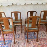 6 Art Deco chairs