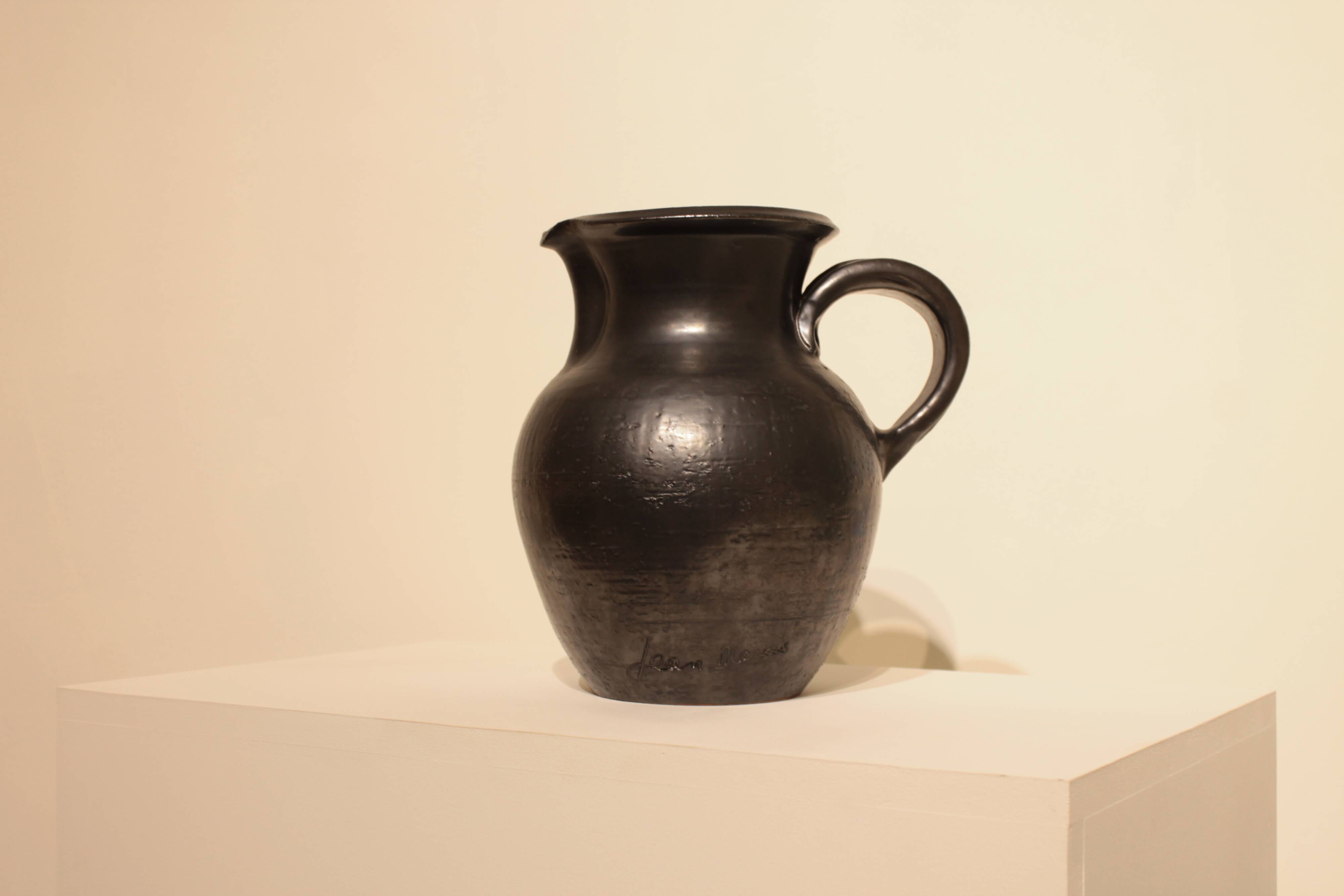 Important Jean Marais ceramic pitcher