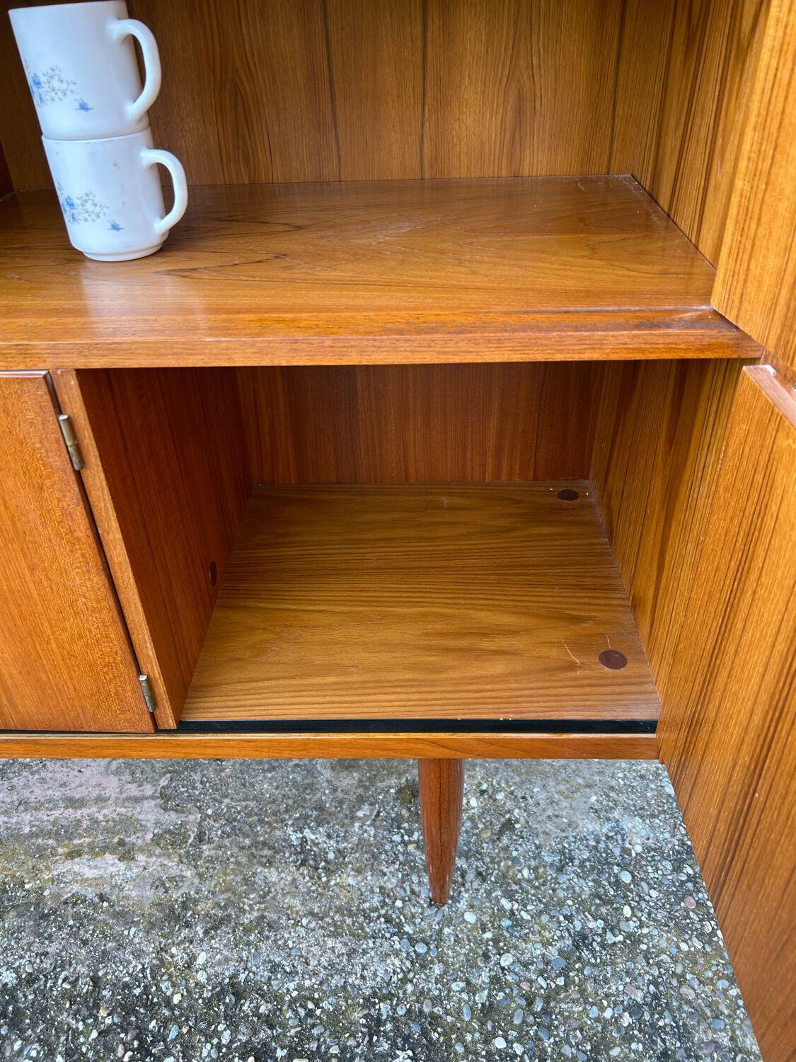 Vintage Scandinavian footwalk compass