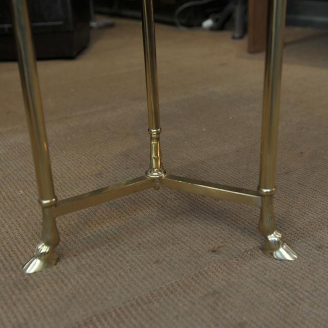 Copper and marble console