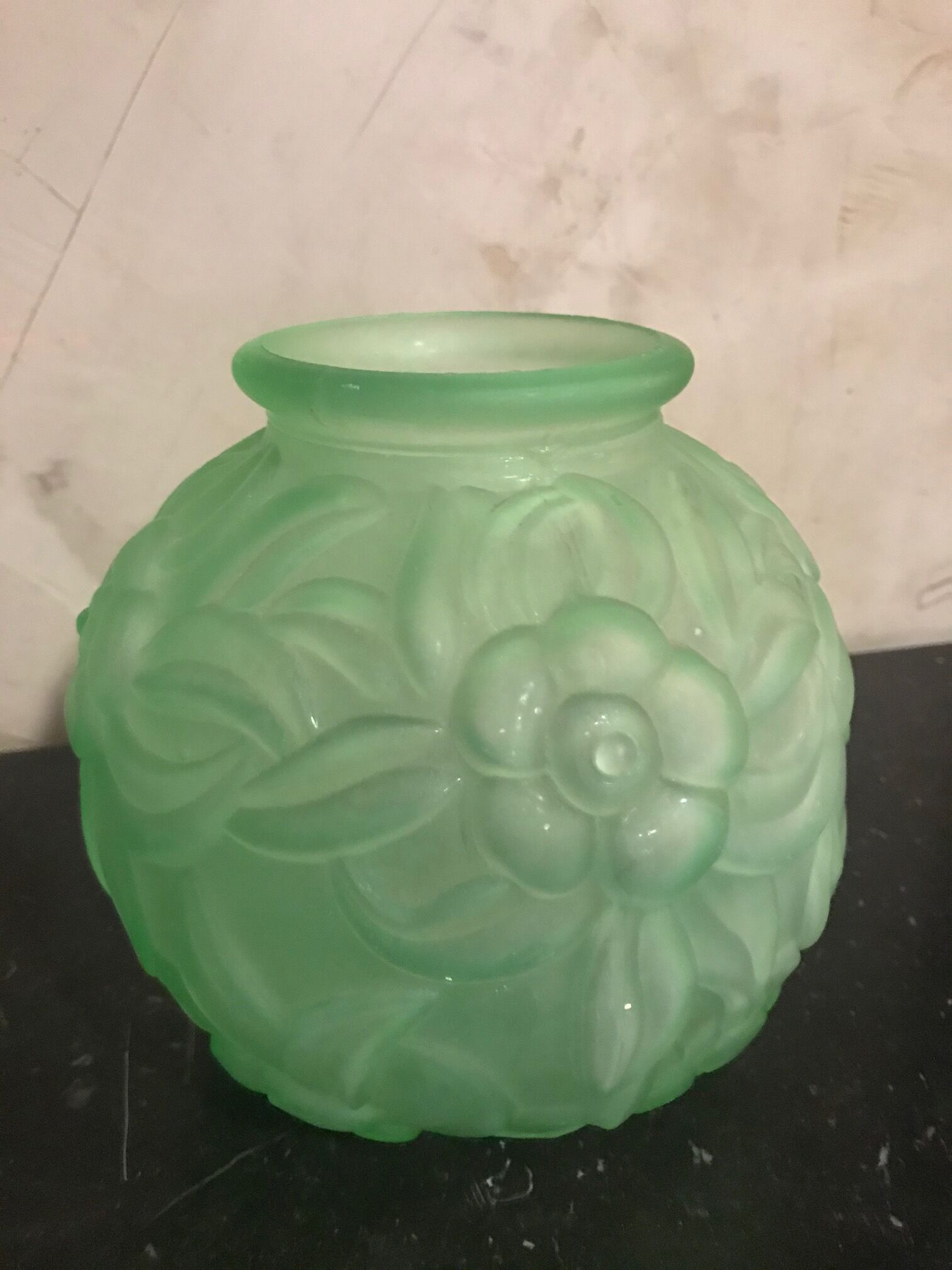 Art deco style vase