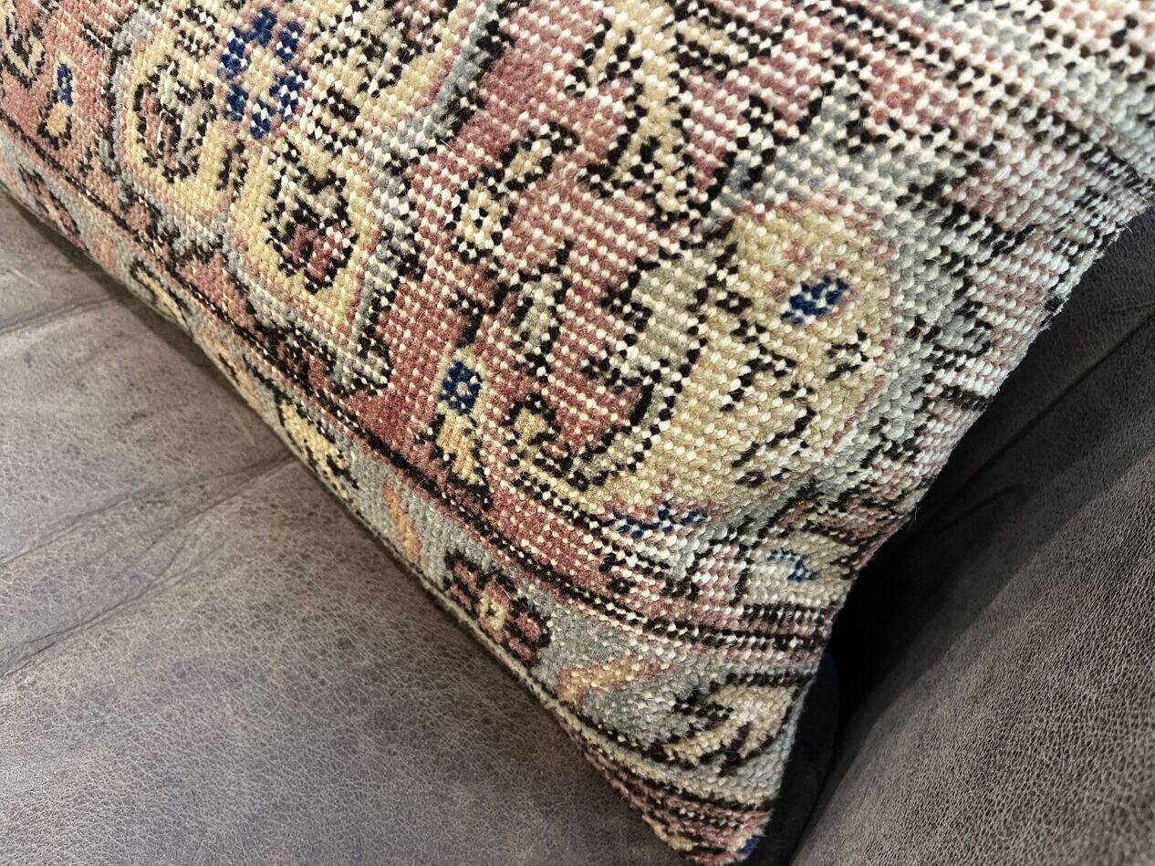 Housse de coussin en laine turque