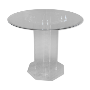 table verre plexiglas