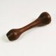 Mid-century teak candle holder, Denmark, 1960s.