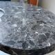 Tubble table by Pode/Leolux composite marble Grigio Carnico 50's style