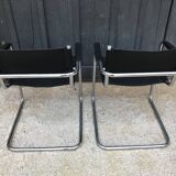 Pair of leather chairs