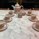 Canterbury English porcelain tea and coffee service