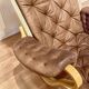 FAUTEUIL BRUNO MATHSSON CUIR 1960.