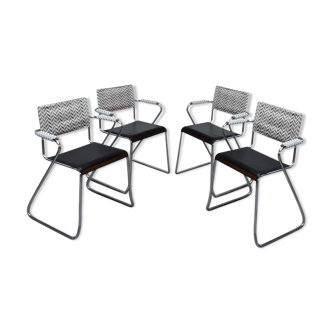 Set of 4 vintage chairs revisited