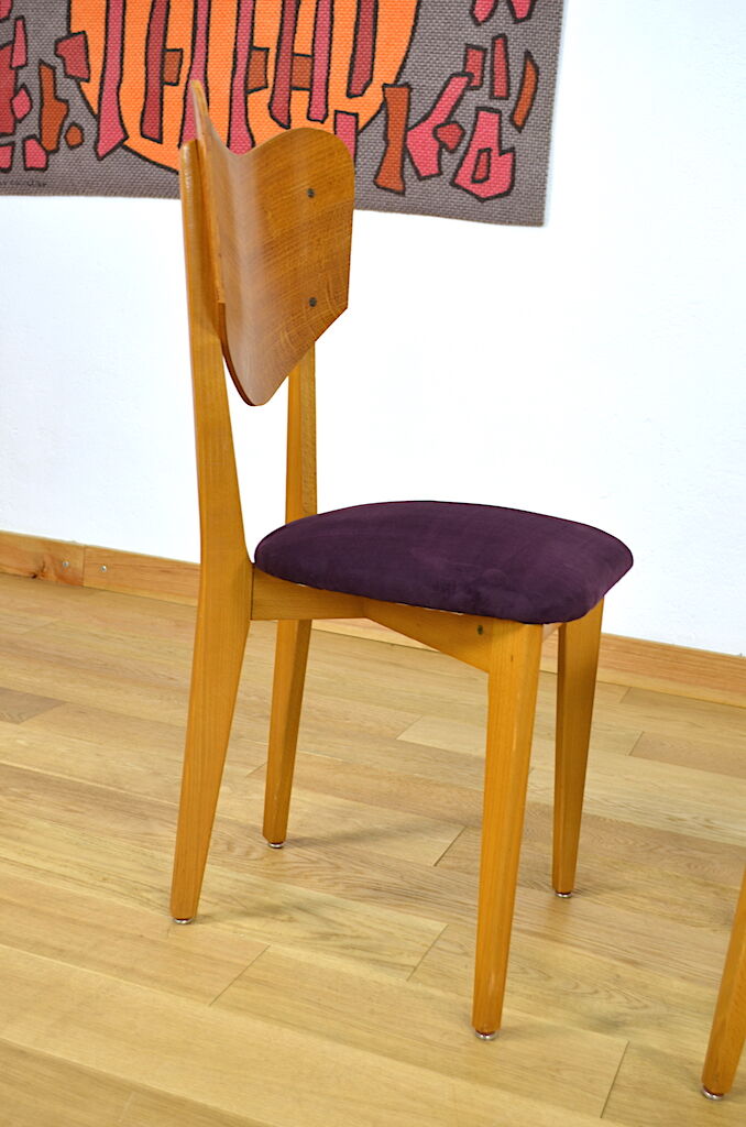 Paire de chaises 1950