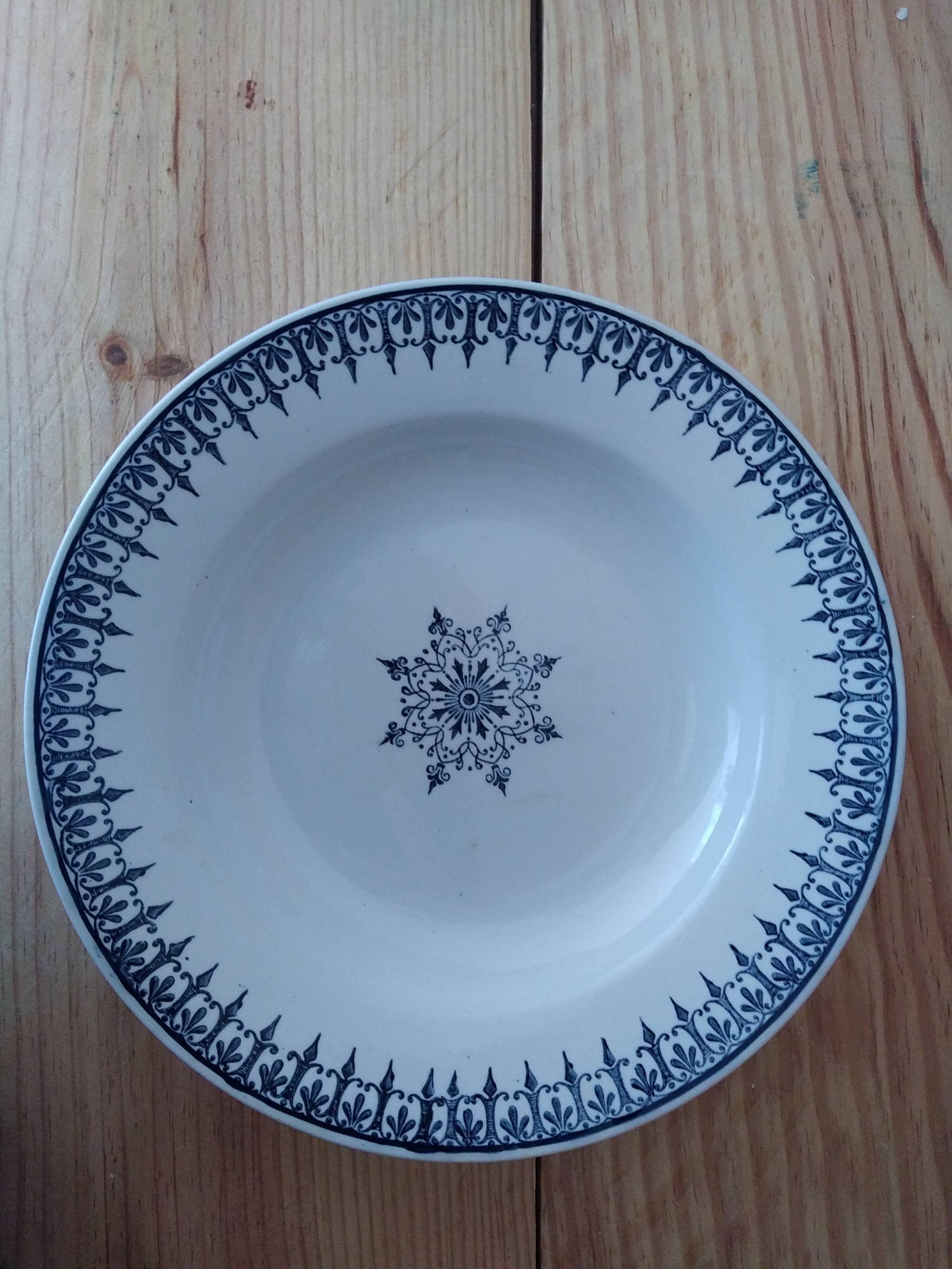 Plat creux St Amand, modèle primax