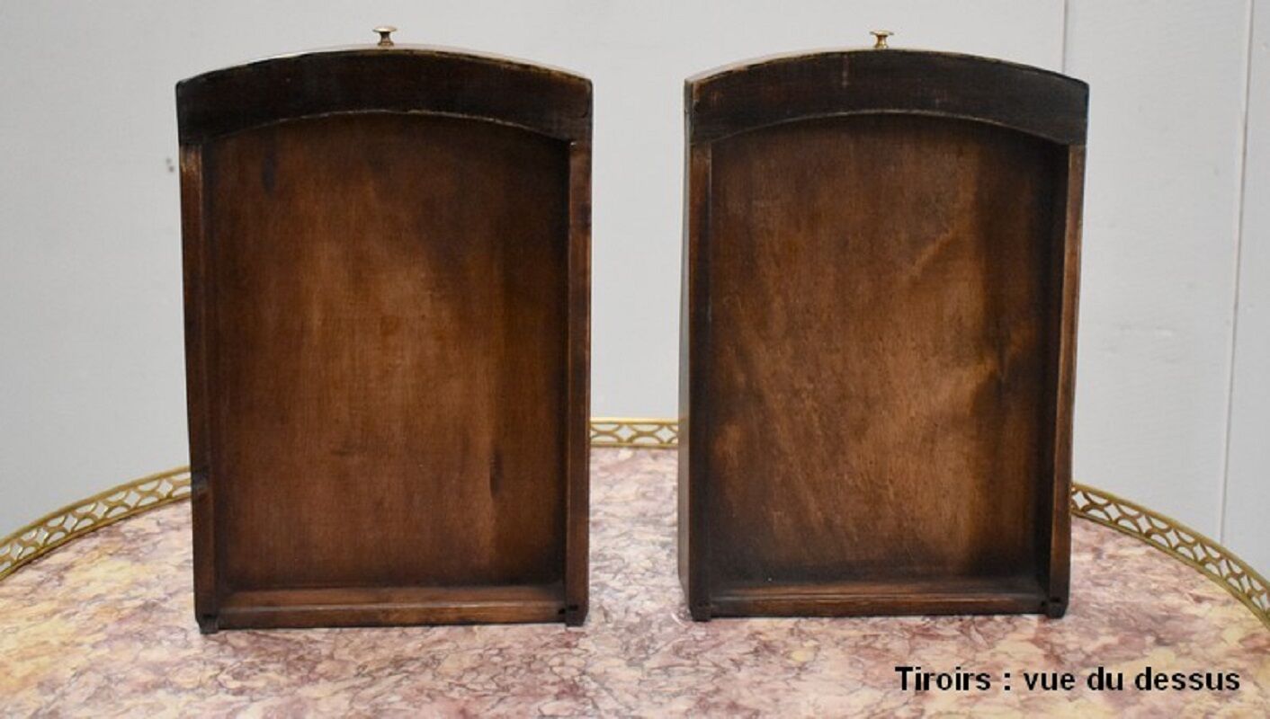 Table Bouillotte in mahogany, Louis XVI style - 20th century