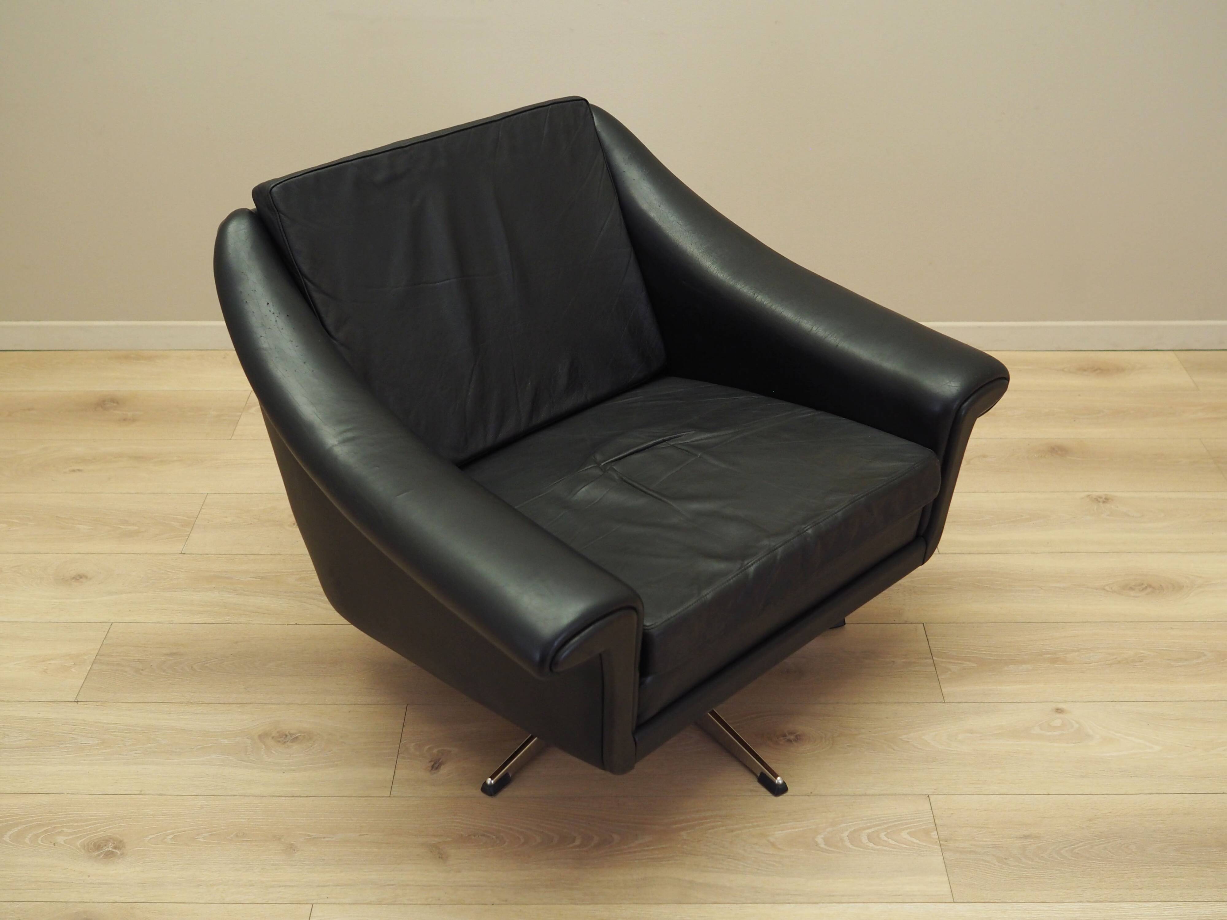 Swivel armchair, Danish design, 1960s, manufacturer: Eran Møbler, designer: