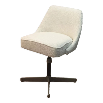 Arflex chair reupholstered buckle
