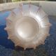 Vase Lalique modèle dentelé