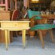 Pair of art deco bedside tables