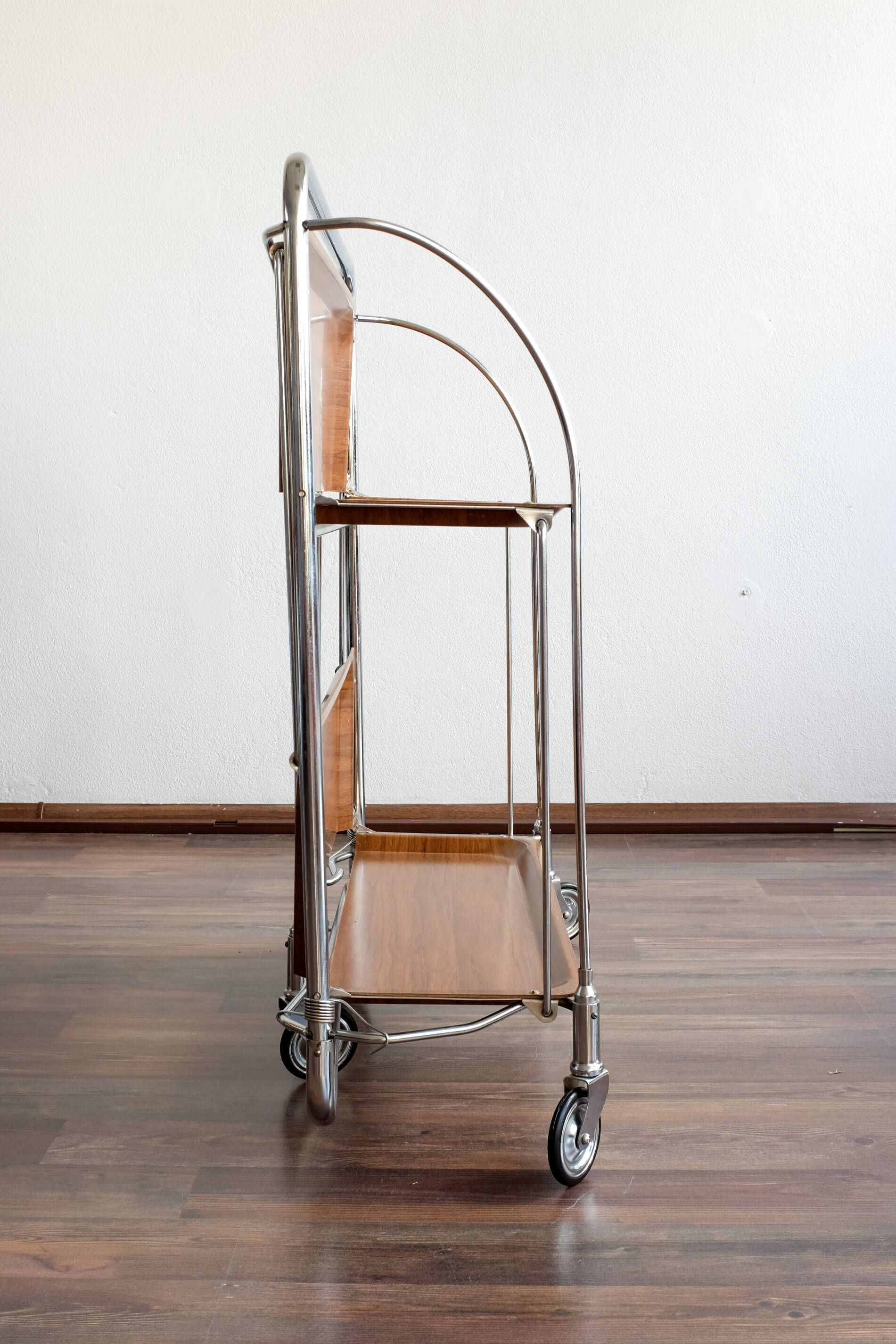 Folding serving trolley "Dinett" by Bremshey, Germany, 1960