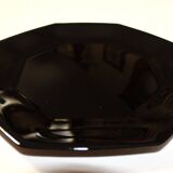 6 black Arcoroc "Octime" dinner plates (set 2)