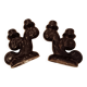 Pair of Vallauris ceramic candlesticks